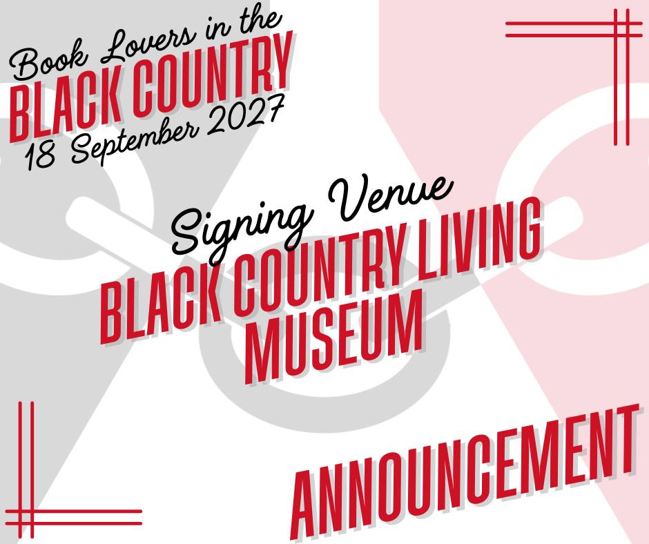 announcement about Book Lovers In the Black Country Event - September 2027